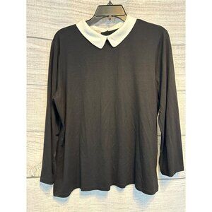 Hobbs London Sasha Button Back Top Size L